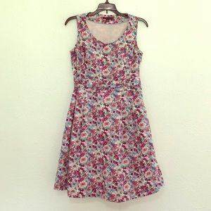 Tommy Hilfiger Floral Pleaded Dress